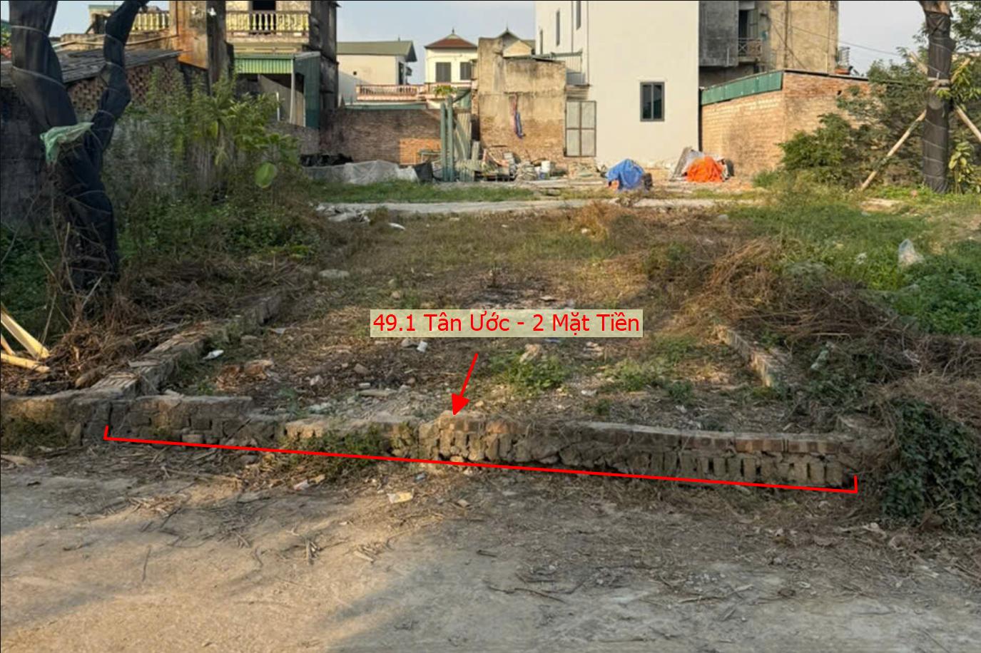 Hình ảnh Bán Thửa Đất 2 Mặt Thoáng 49.1m Tại Tân Ước Sát Trục Kinh Doanh Liên Xã Gần Trục Đường Phía Nam Cenco5