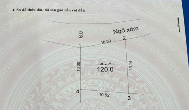 Hình ảnh Bất Động Sản Xuân Mai Bán Đất Khu Vực Tân Tiến Đường Ô Tô Tránh Nhau Sát Trục Kinh Doanh Liên Xã