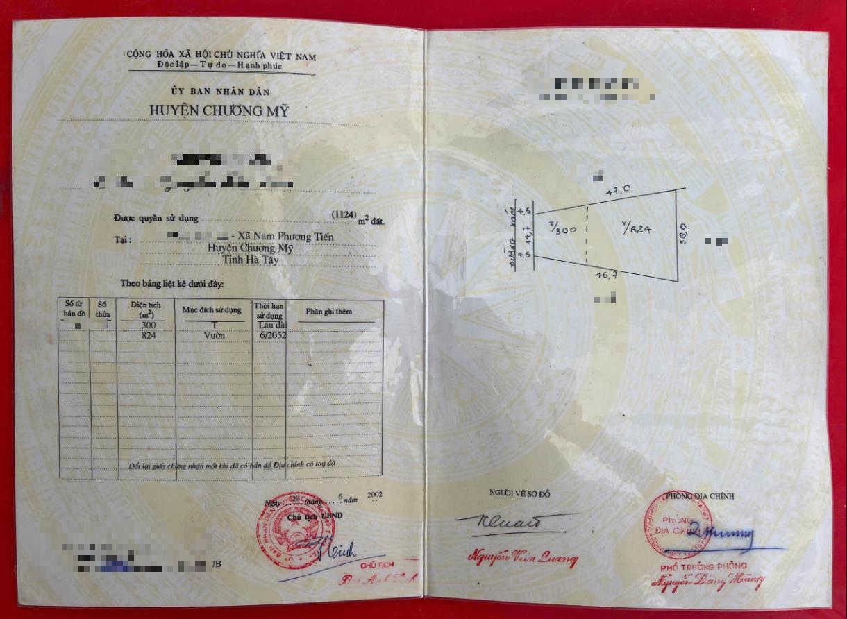 Hình ảnh Bán Thửa Đất 1124m Tại Nam Phương Tiến Ô Tô Đỗ Tận Đất Gần Trục Chính Kinh Doanh Liên Xã