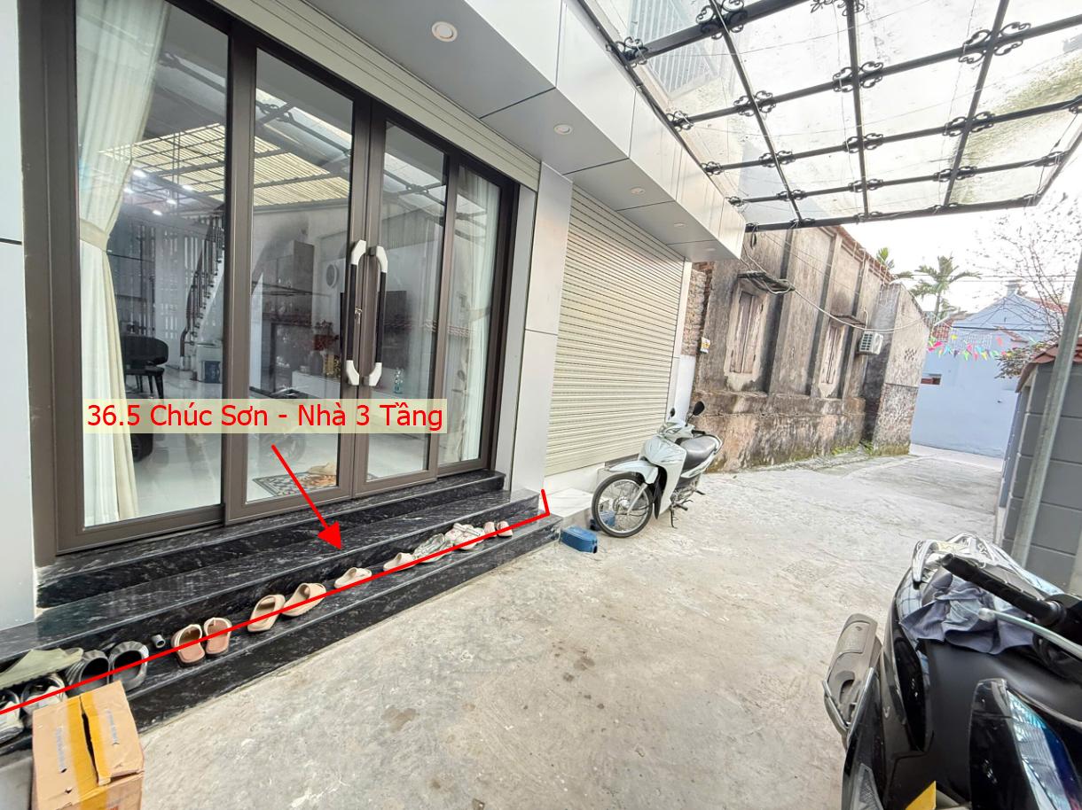Hình ảnh Bán Nhà 3 Tầng Tại Chúc Sơn 36.5m Ngay Cạnh Trường Học Các Cấp Cách QL6A Chỉ Vài Trăm Mét