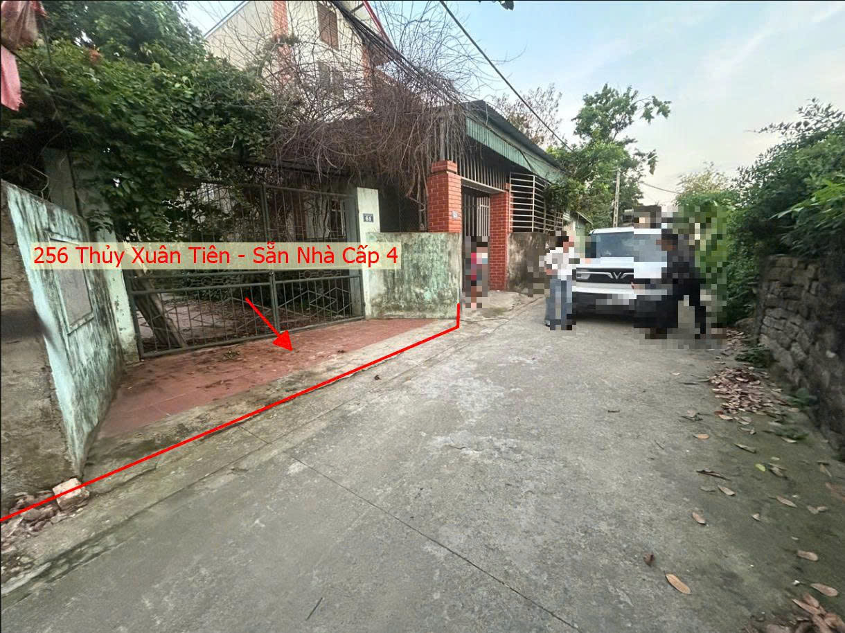 Hình ảnh Bán Đất 2 Mặt Tiền Sẵn Nhà Cấp 4 256m Tại Thủy Xuân Tiên Ô Tô Đỗ Tận Đất Ngay Gần QL21A 