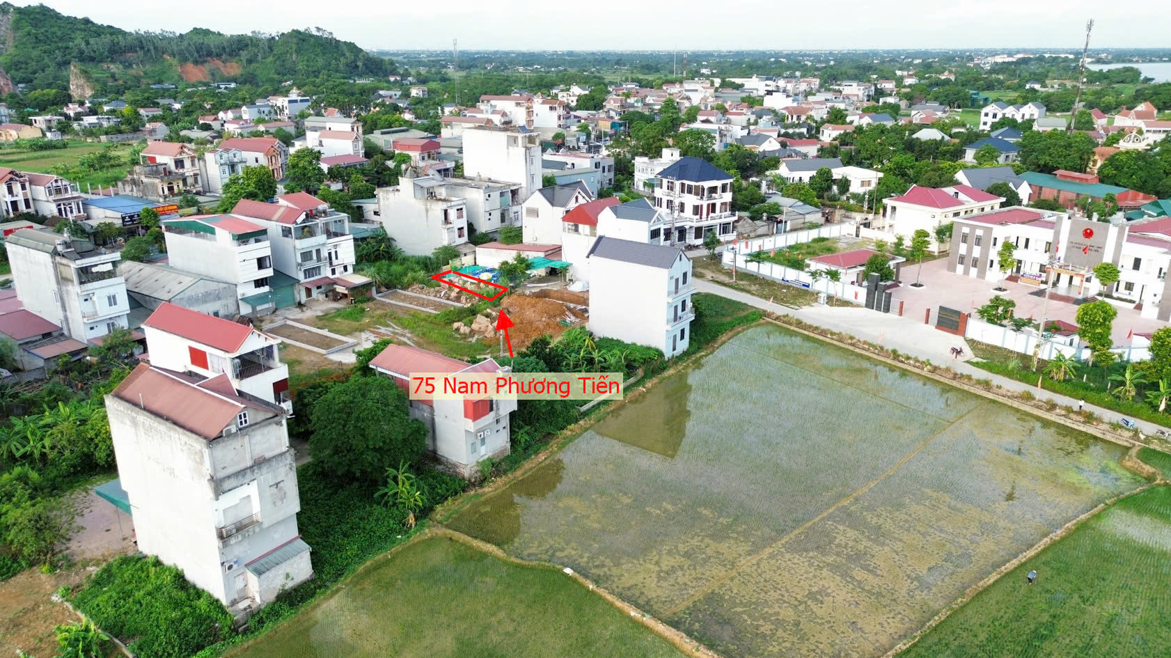 Hình ảnh Đất Đấu Giá Khu Lô 8 Chợ Cá Nam Phương Tiến Chương Mỹ Làn 2 QL21A Nằm Trong Quy Hoạch Đô Thị Vệ Tinh Xuân Mai