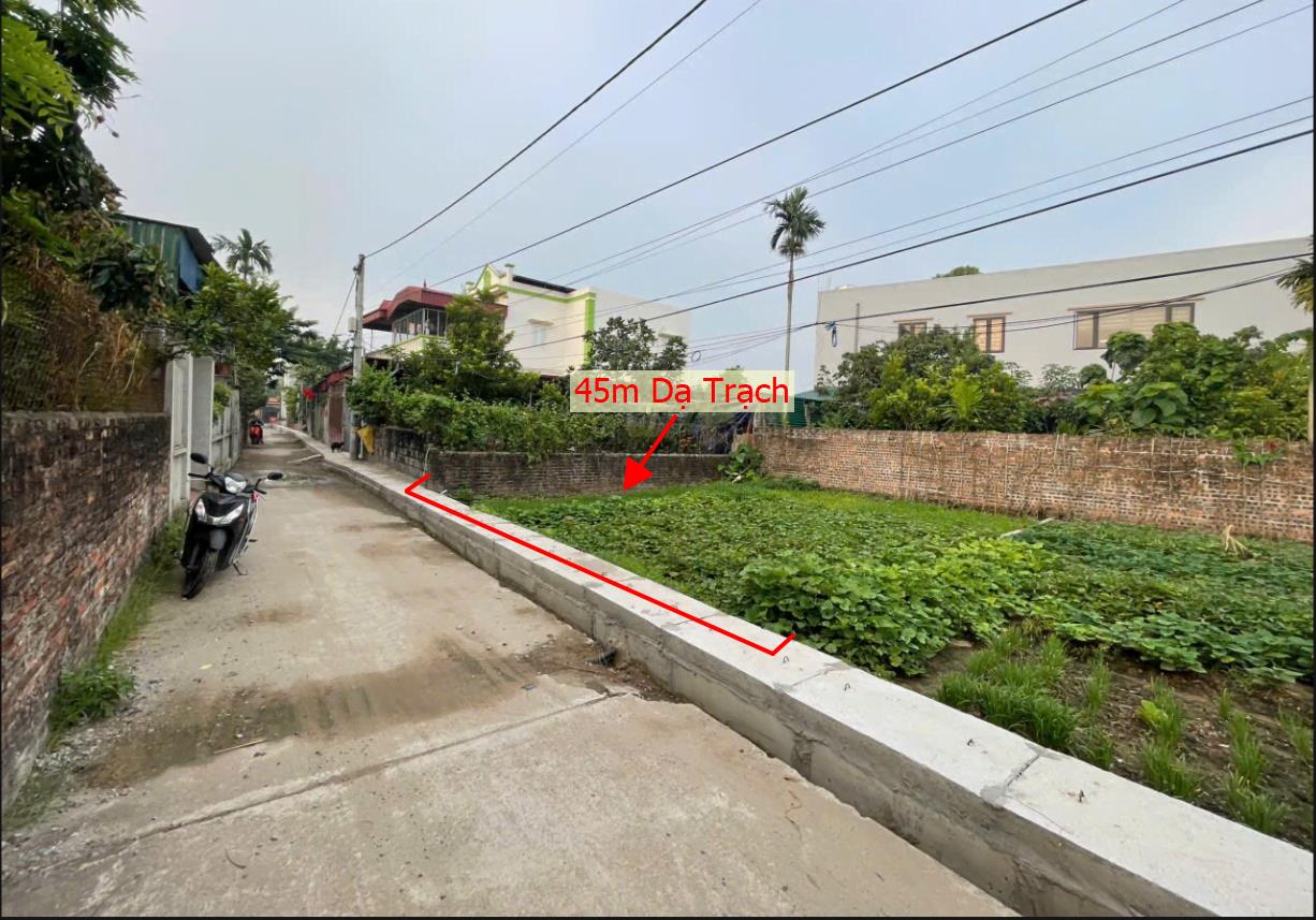 Hình ảnh Bán Lô Đất 45m Tại Dạ Trạch Khoái Châu Bám Đường Bê Tông Ô Tô Vào Tận Đất Dân Cư Đông Đúc Thân Thiện Gần Nhiều Dự Án Giá Đầu Tư