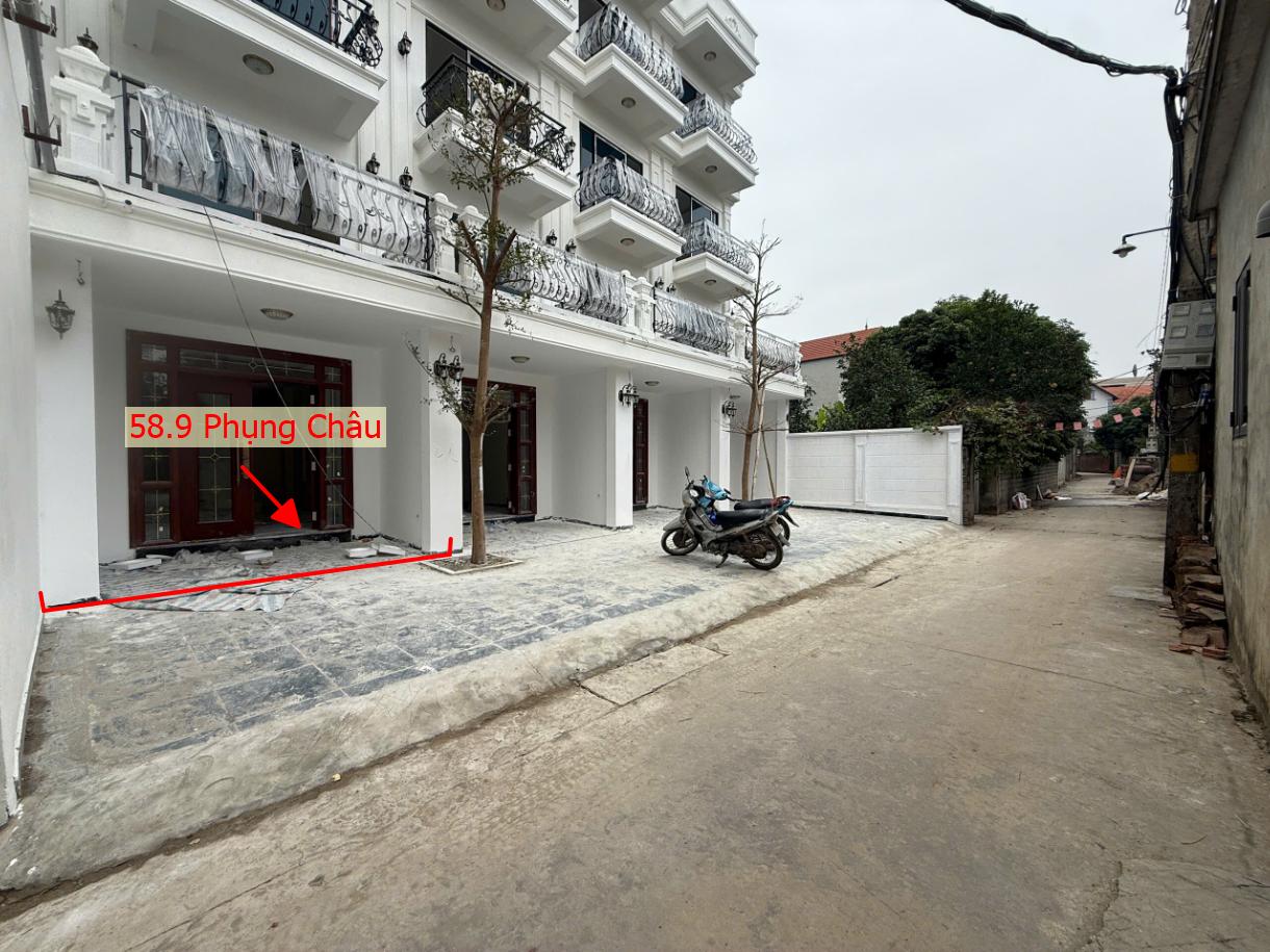 Hình ảnh Bán Nhà 4 Tầng 58.9m Tại Phụng Châu Ô Tô Đỗ Tận Cửa Gần Trục Chính Kinh Doanh Liên Xã 