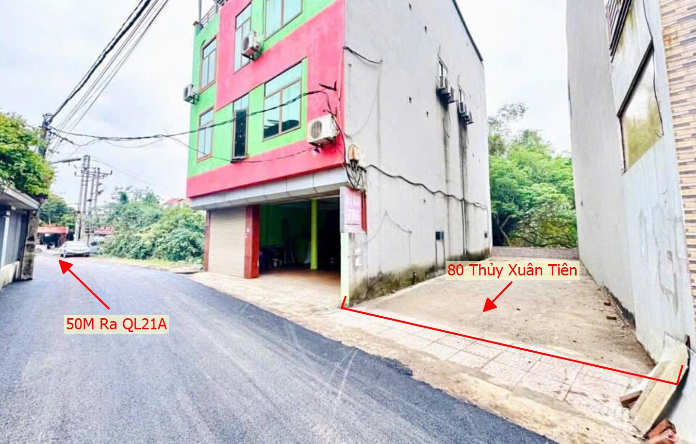 Hình ảnh Bán Đất Full Thổ Cư 80m Tại Thủy Xuân Tiên Mặt Trục Kinh Doanh Sát Đường Hồ Chí Minh (QL21A)