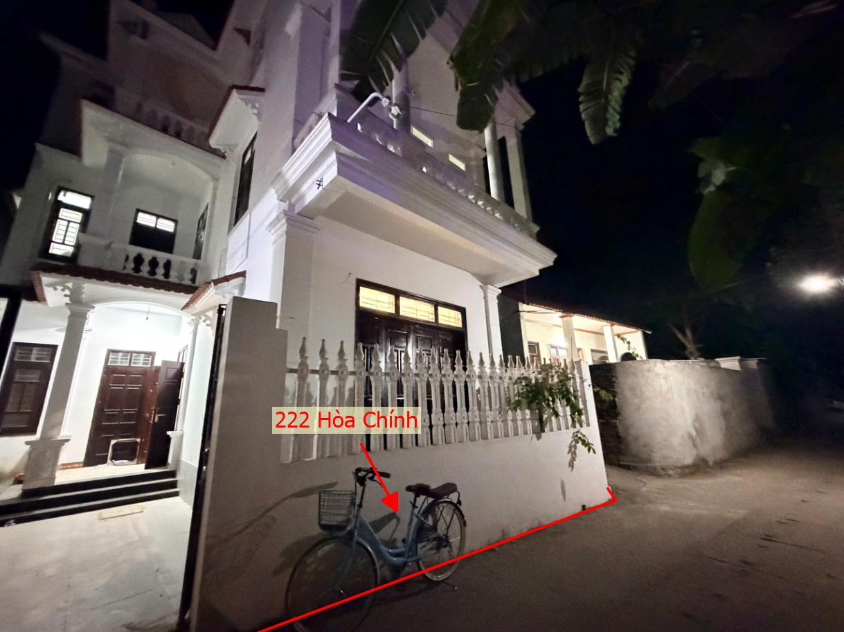 Hình ảnh Bán Căn Góc 2 Mặt Thoáng Sẵn Nhà 3 Tầng Tại Hòa Chính Sát Trục Chính Kinh Doanh Liên Xã 