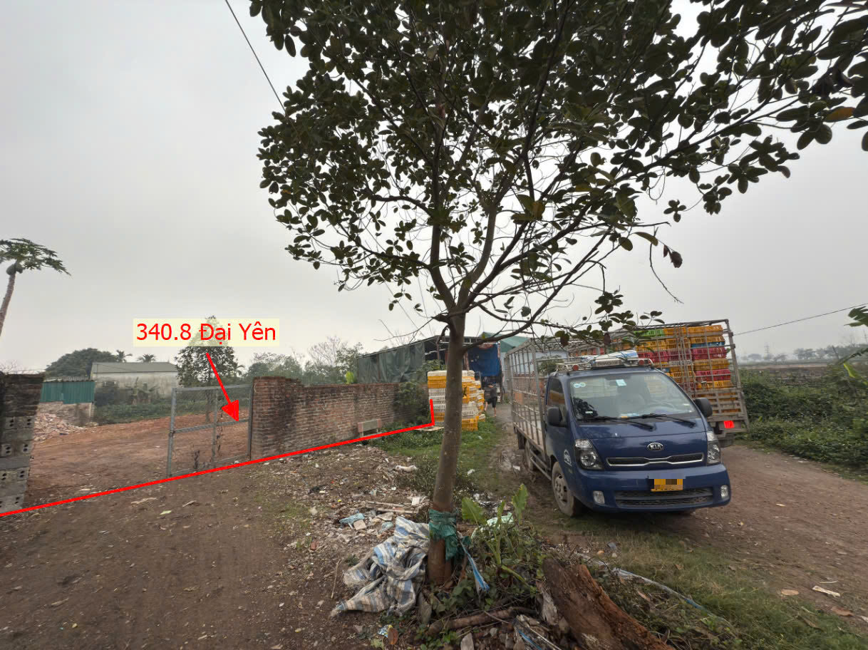 Hình ảnh Bán Thửa Đất 340.8M2 Tại Đại Yên Chương Mỹ Đường Ô Tô Tránh Ngay Sát Mặt Đường TL419 