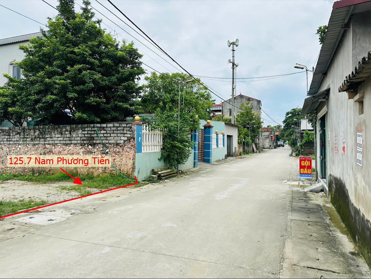 Hình ảnh Bán Thửa Đất Phân Lô 125.7m Tại Nam Phương Tiến Ô Tô Đỗ Tận Đất Gần Mặt Đường Kinh Doanh QL21A