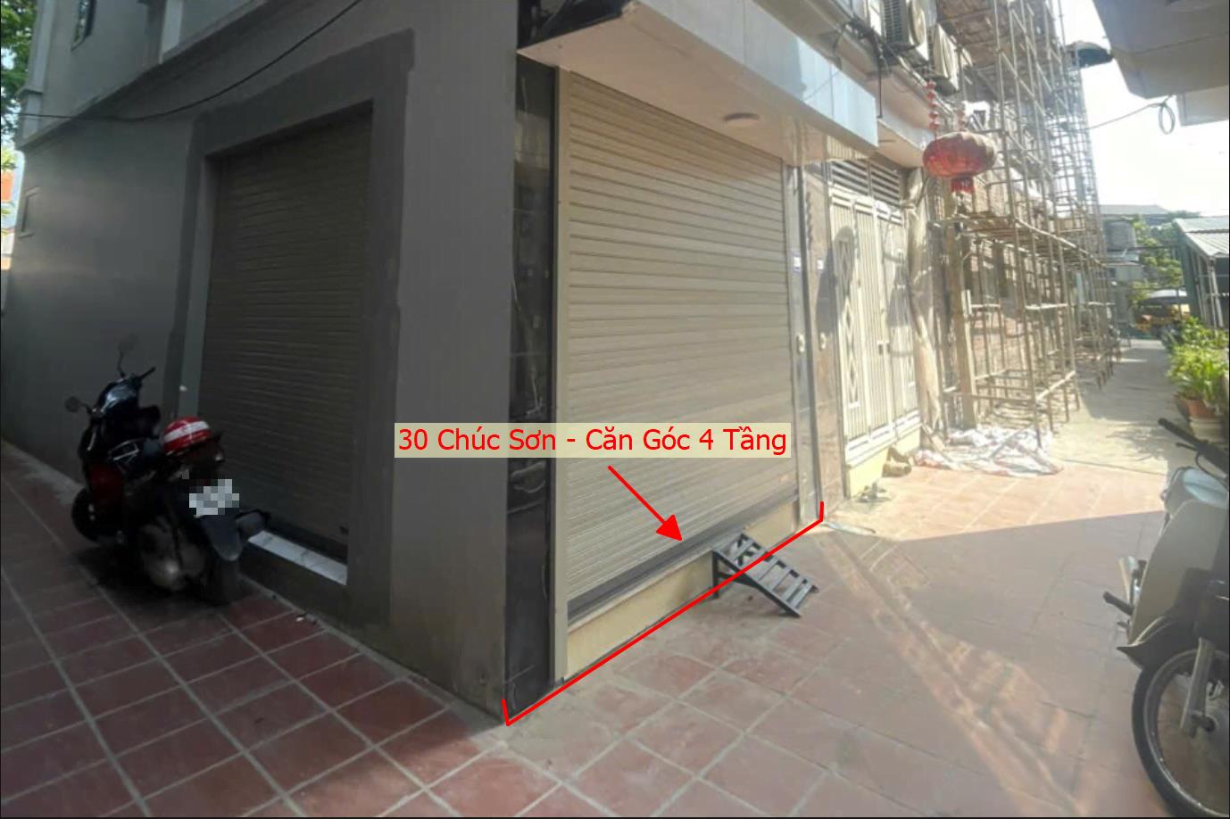 Hình ảnh Bán Căn Góc 4 Tầng 30m Tại Chúc Sơn Sát Trục Kinh Doanh Liên Xã Ngay Gần QL6A