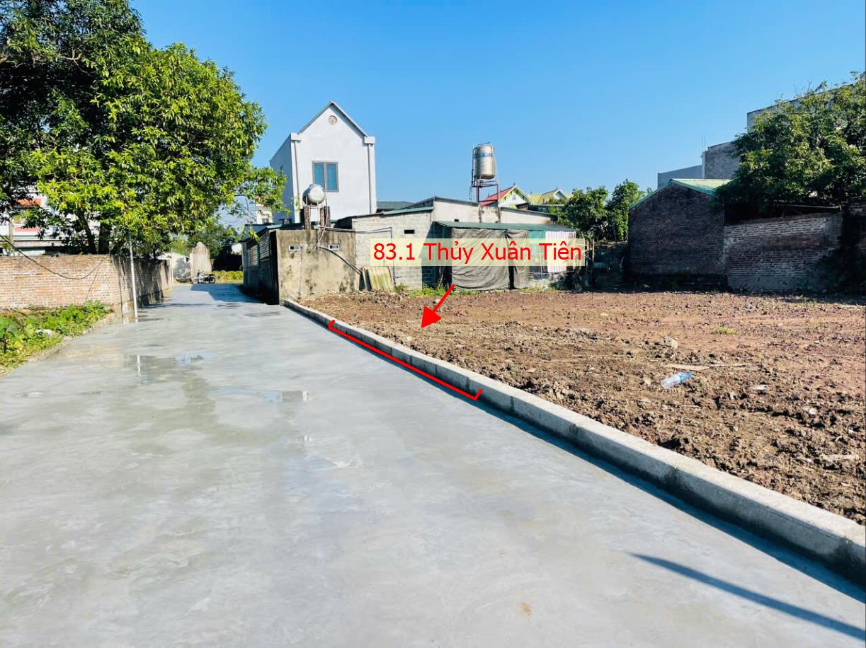 Hình ảnh Đất Phân Lô Thủy Xuân Tiên 83.1m Đường Thông Ô Tô Sát Trục Kinh Doanh Liên Xã Giá Chỉ Hơn 2 Tỷ