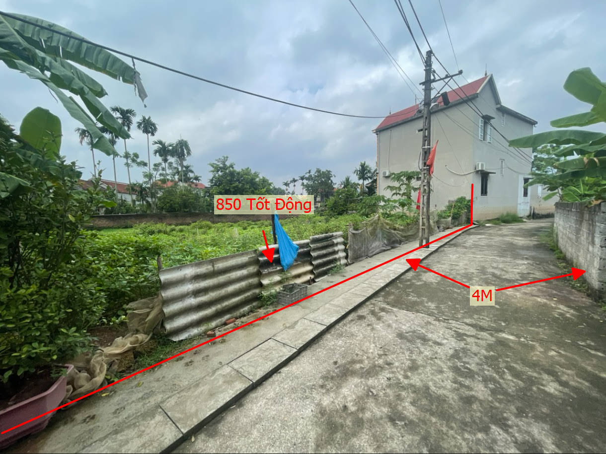 Hình ảnh Bán Đất Tôt Động Ô Tô Vào Tận Đất Gần Trục Chính Kinh Doanh Liên Xã Tốt Động Nay Là Xã Trần Phú Phù Hợp Phân Tách Thửa