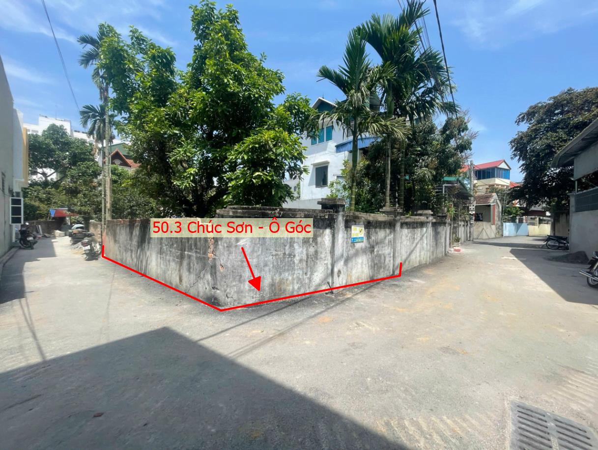 Hình ảnh Bán Lô Góc 2 Mặt Tiền Tại Thị Trấn Chúc Sơn Gần QL6A Giá Nhỉnh Tỷ 