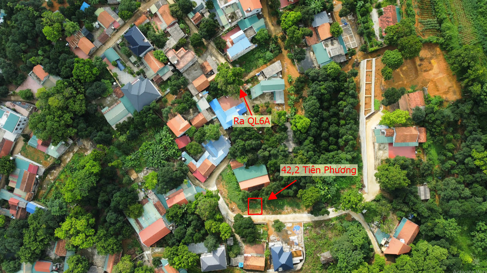 Hình ảnh Đất Phân Lô Tiên Phương Ô Tô Vào Tận Đất Gần QL6A Giá Chưa Đến Tỷ