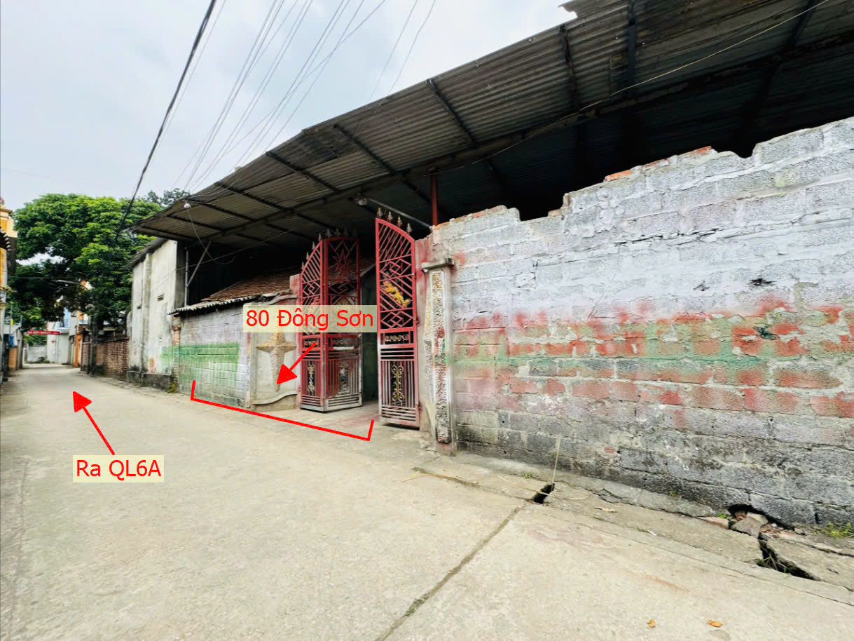 Hình ảnh Bán Thửa Đất 80m Tại Đông Sơn Chương Mỹ Ô Tô Đỗ Tận Đất Sát QL6A Đang Triển Khai Mở Rộng 