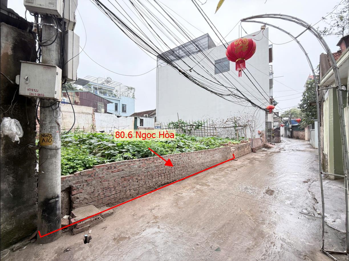 Hình ảnh Bán Thửa Đất 80.6m Tại Ngọc Hòa Ô Tô Vào Tận Đất Sát Trục Kinh Doanh Gần Đường TL419