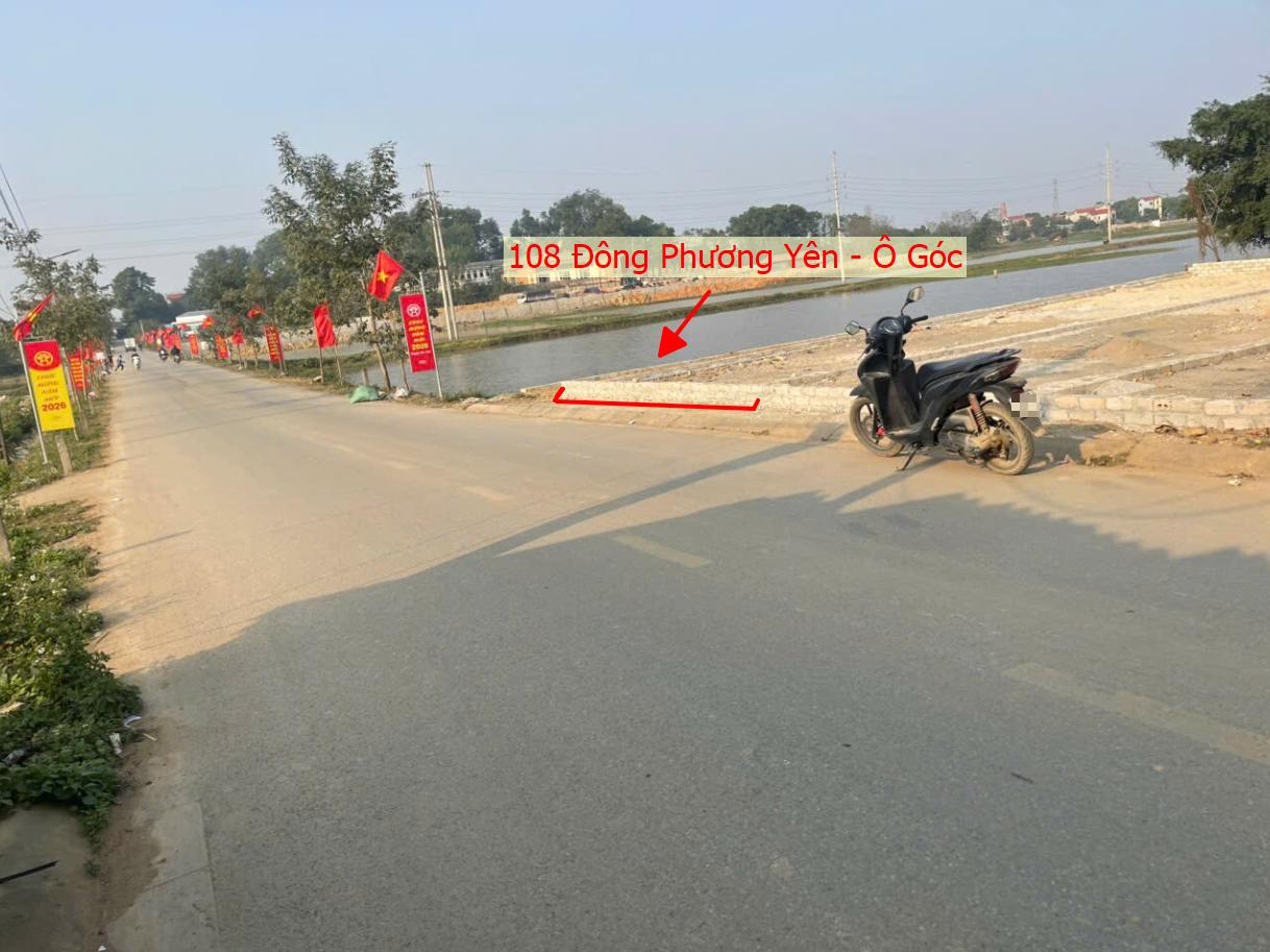 Hình ảnh Bán Lô Góc 2 Mặt Tiền 108m Tại Đông Phương Yên Mặt Trục Kinh Doanh Liên Xã Ngay Gần QL6A 