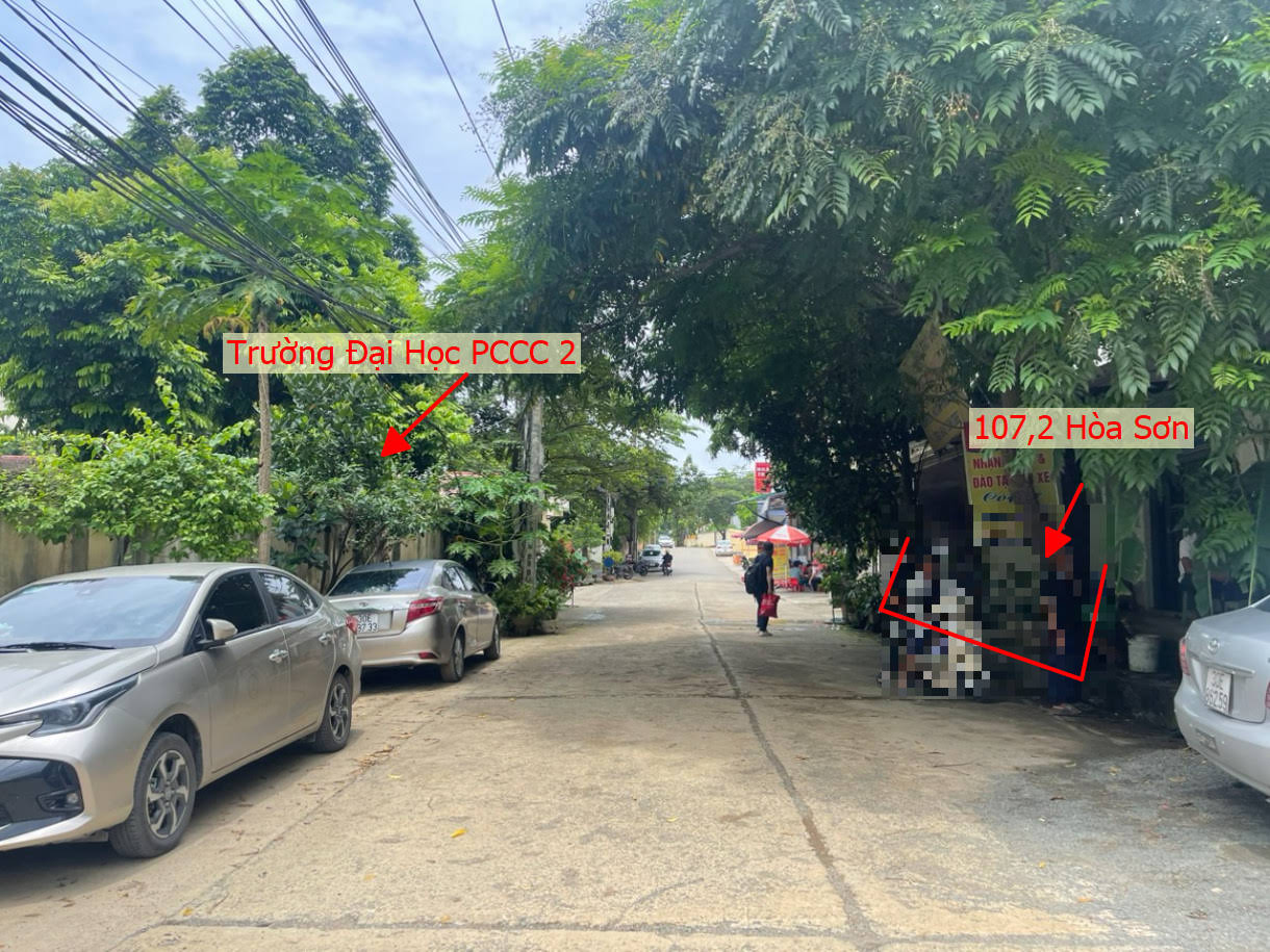 Hình ảnh Bán Nhà Tại Hòa Sơn Lương Sơn Mặt Trục Kinh Doanh Đối Diện Trường ĐH PCCC 2 