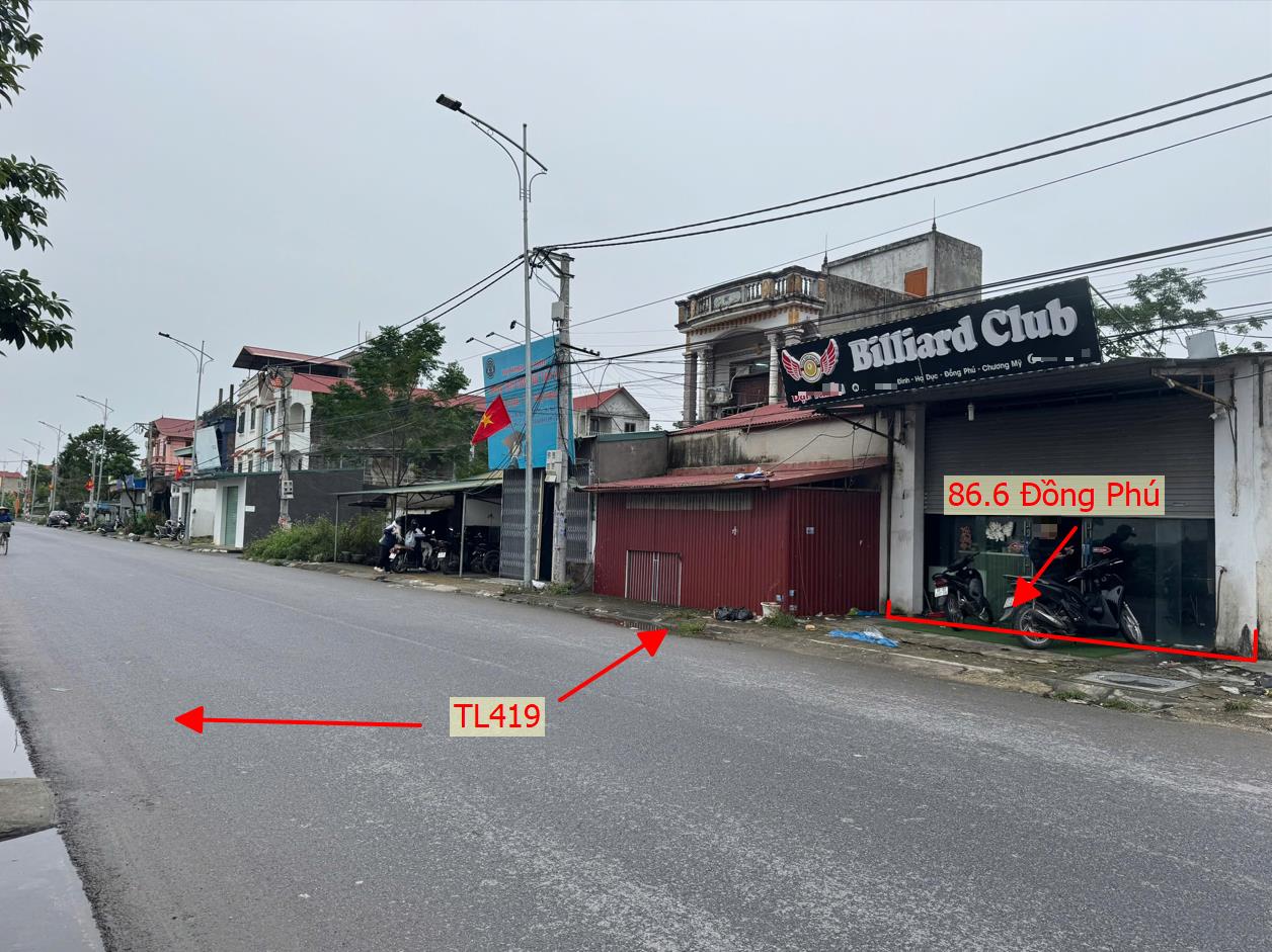 Hình ảnh Bất Động Sản Hòa Phú Bán Đất Sẵn Nhà Cấp 4 Khu Vực Đồng Phú Bám Mặt Đường Kinh Doanh TL419
