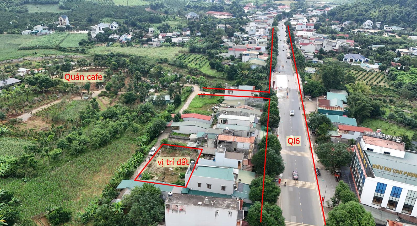 Hình ảnh Bán Lô Đất 90m Tại Thu Phong Cao Phong Bám Đường Bê Tông Ô Tô Vào Tận Đất Dân Cư Đông Đúc Thân Thiện Gần Chợ Trường Học Ủy Ban Giá Đầu Tư