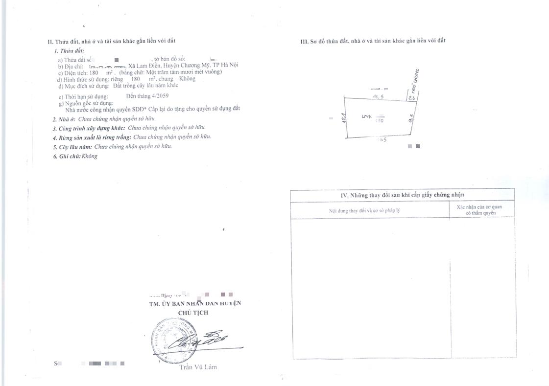 Hình ảnh Bán Thửa Đất 180m Tại Lam Điền Sát Trục Chính Kinh Doanh Giá Chỉ Hơn Tỷ