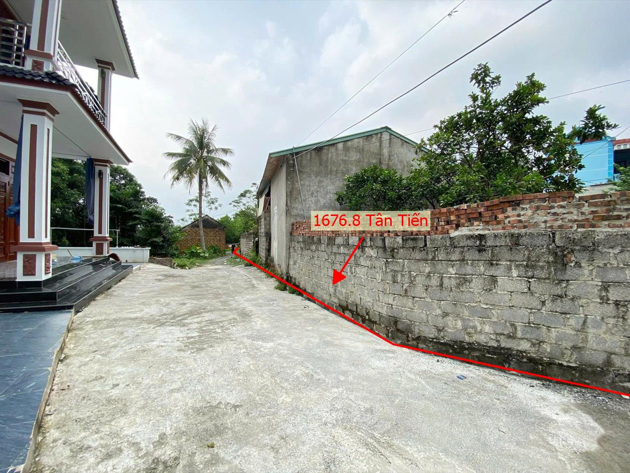 Hình ảnh Bán Thửa Đất 1676.8m Tại Tân Tiến Ngay Sát Trục Chính Kinh Doanh Liên Xã Gần Trường Học Các Cấp