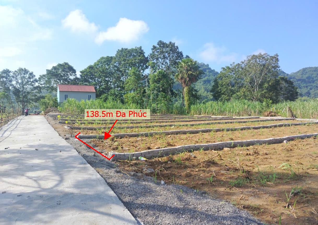 Hình ảnh Bán Lô Đất 138.5m Tại Đa Phúc Yên Thủy Bám Đường Bê Tông Ô Tô vào Tận Đất Dân Cư Đông 