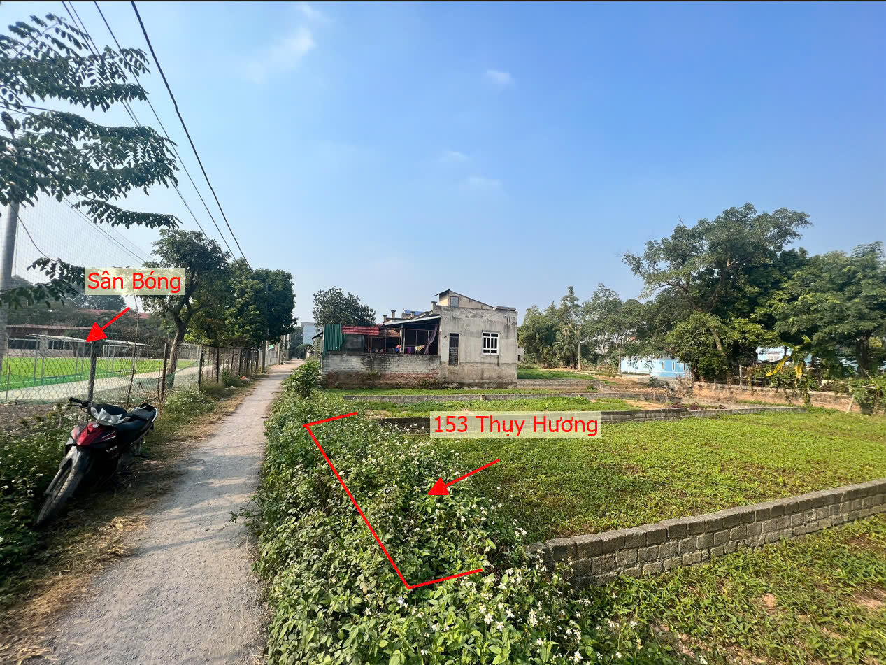 Hình ảnh Bán Đất Full Thổ Cư Sát Trục Kinh Doanh Liên Xã Đối Diện Sân Bóng Tại Xã Thụy Hương Chương Mỹ 