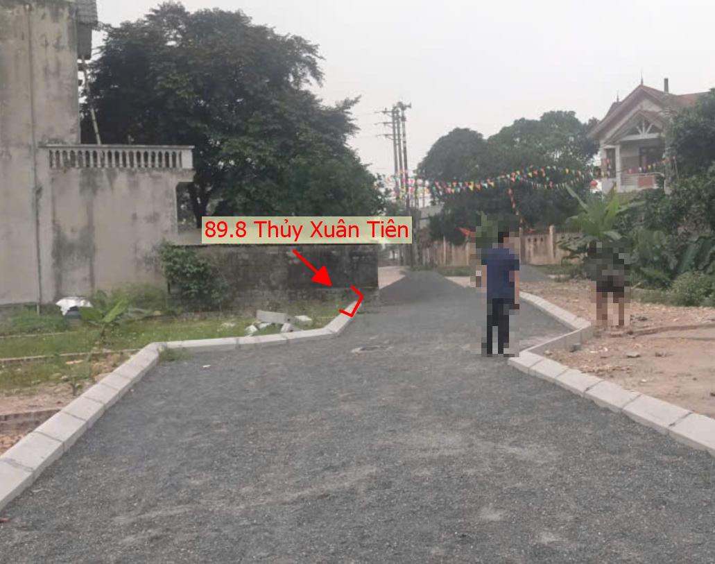 Hình ảnh Bất Động Sản Xuân Mai Bán Đất Phân Lô Khu Vực Thủy Xuân Tiên Ô Tô Đỗ Tận Sát Trục Chính Kinh Doanh Liên Xã Gần QL21A 