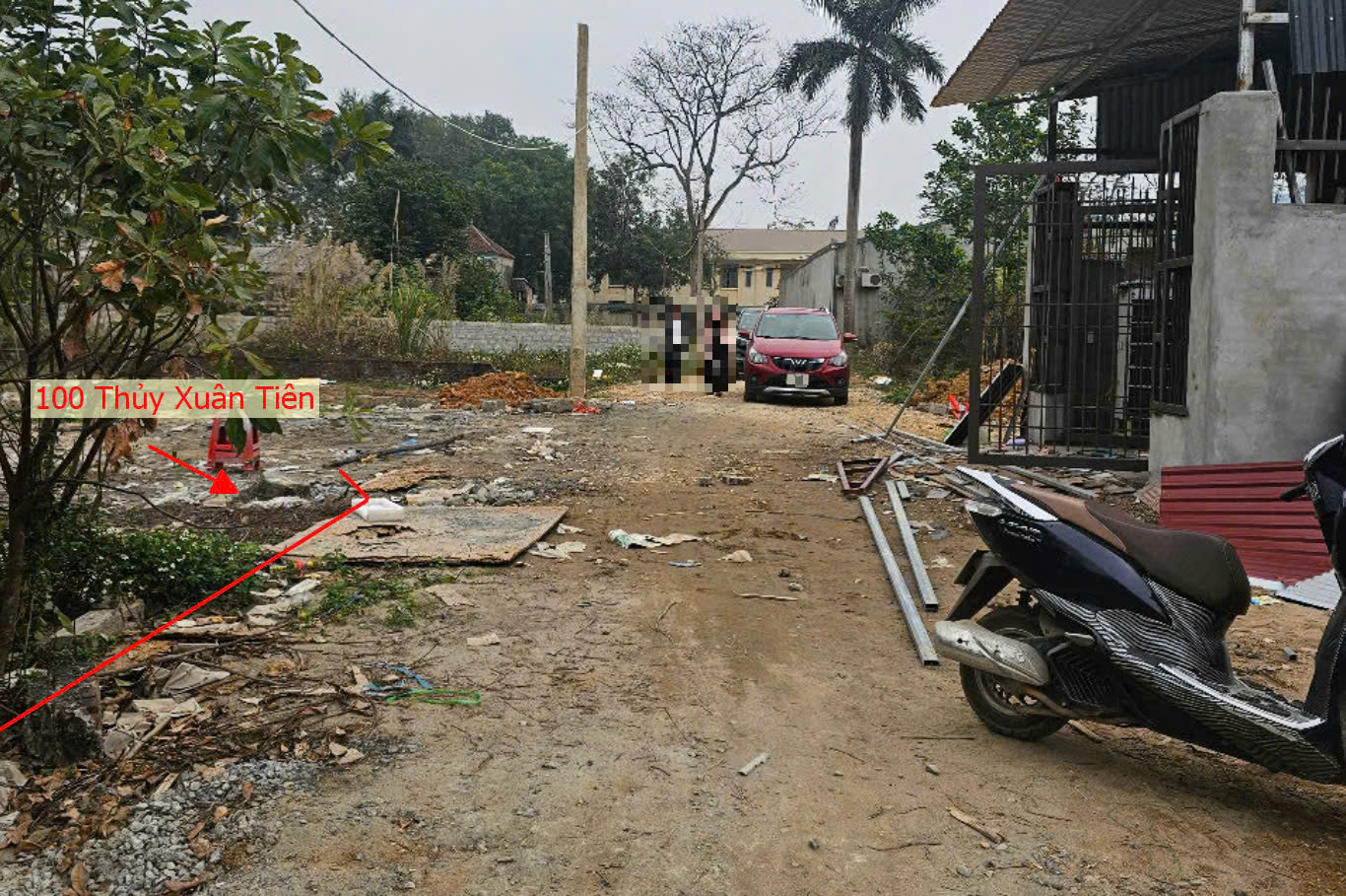 Hình ảnh Bán Thửa Đất 100M2 Tại Thủy Xuân Tiên Ô Tô Đỗ Tận Đất Sát Trục Liên Xã Giá Chưa Đến Tỷ 