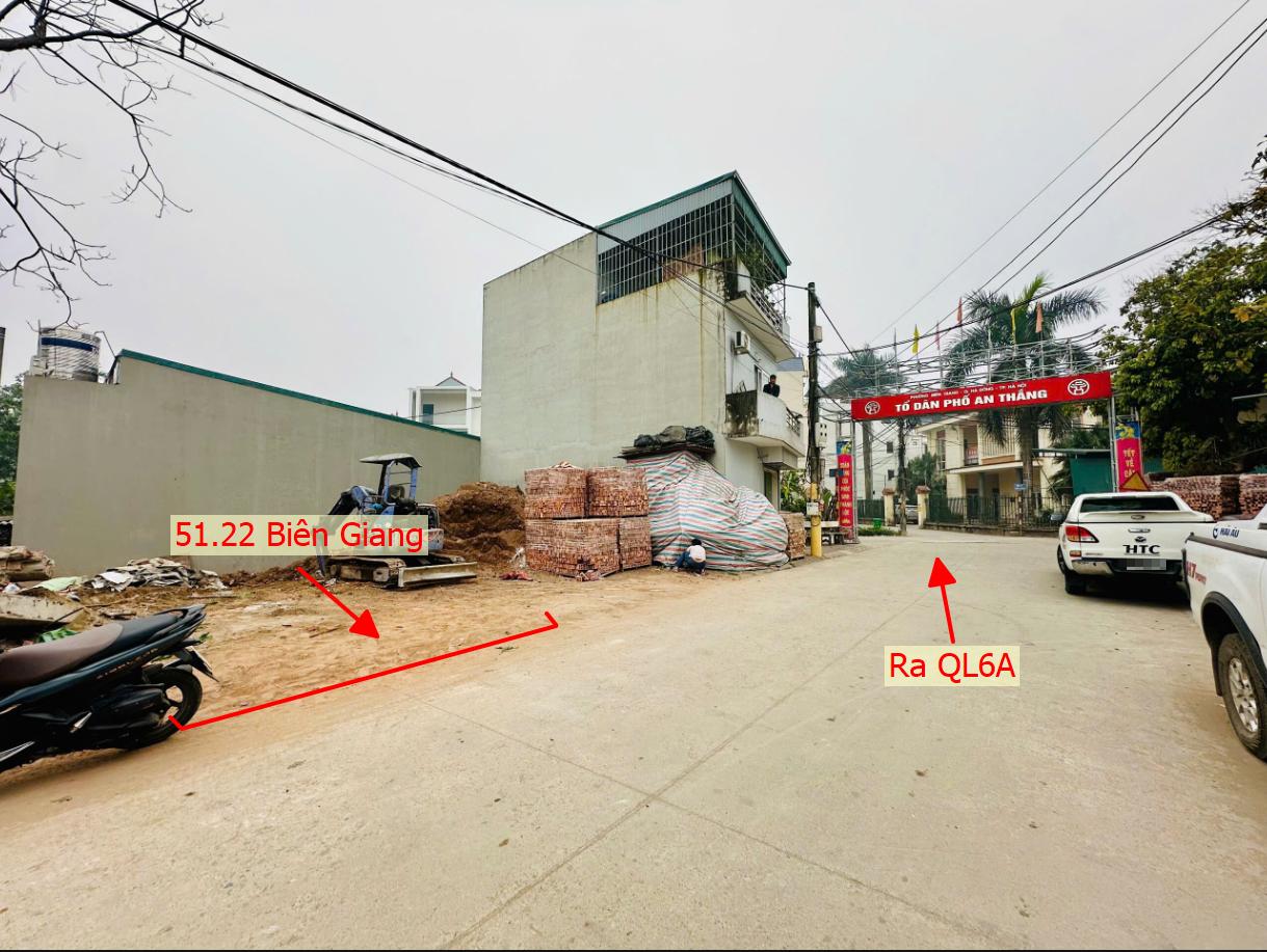 Hình ảnh Đất Đấu Giá An Thắng Biên Giang Mặt Đường Kinh Doanh Gần QL6A Đang Triển Khai Mở Rộng