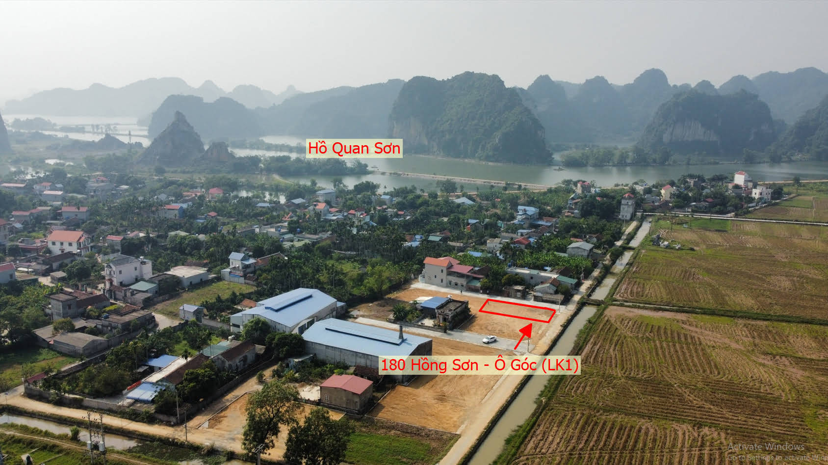 Hình ảnh Bán Lô Góc 2 Mặt Tiền Sát Hồ Quan Sơn Tại Hồng Sơn | Đất Đấu Giá Mỹ Đức (LK1)