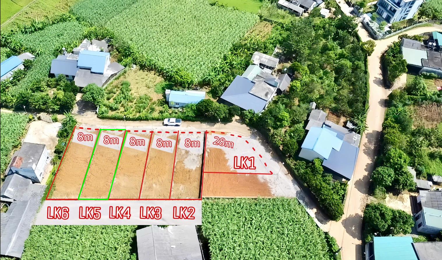 Hình ảnh Bán Lô Đất 198.6m Tại Dũng Phong Cao Phong Bám Đường Bê Tông Ô Tô Vào Tận Đất Dân Cư Đông Đúc Thân Thiện