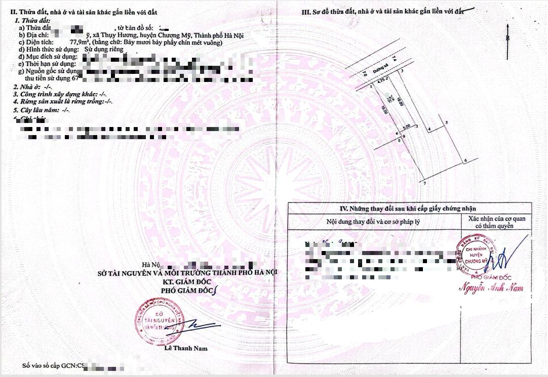 Hình ảnh Bán Thửa Đất 77.9m Tại Thụy Hương Mặt Trục Chính Kinh Doanh Xã Giá Chỉ Vài Tỷ