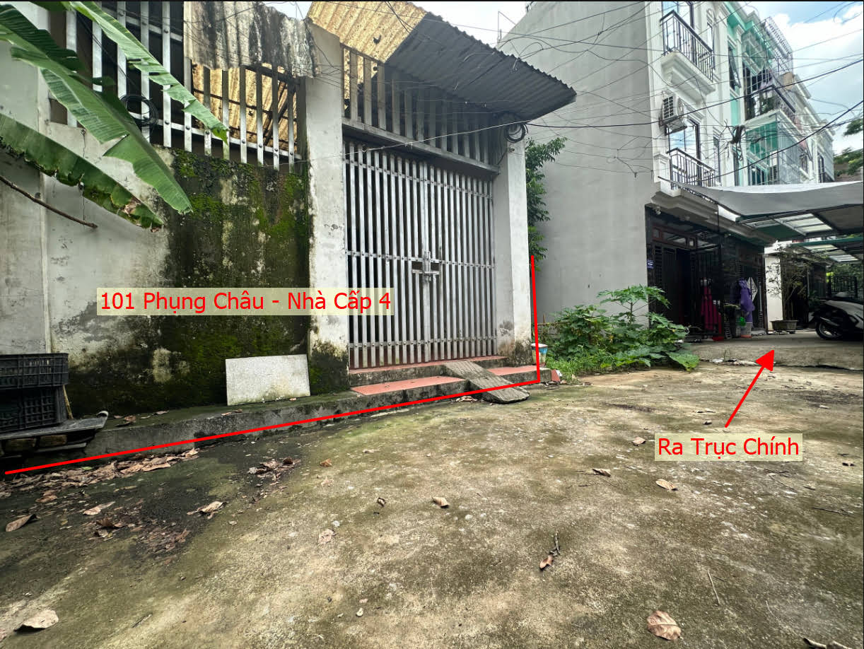 Hình ảnh Bán Đất Phụng Châu Full Thổ Cư Sẵn Nhà Cấp 4 Ngay Sát Mặt Đường Kinh Doanh Liên Huyện 