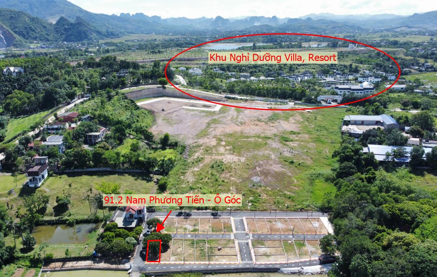 Hình ảnh Bất Động Sản Xuân Mai Bán Đất Phân Lô Khu Vực Nam Phương Tiến Sát Hồ Miễu Thoáng Mát Cạnh Khu Nghỉ Dưỡng La Saveur Hòa Bình
