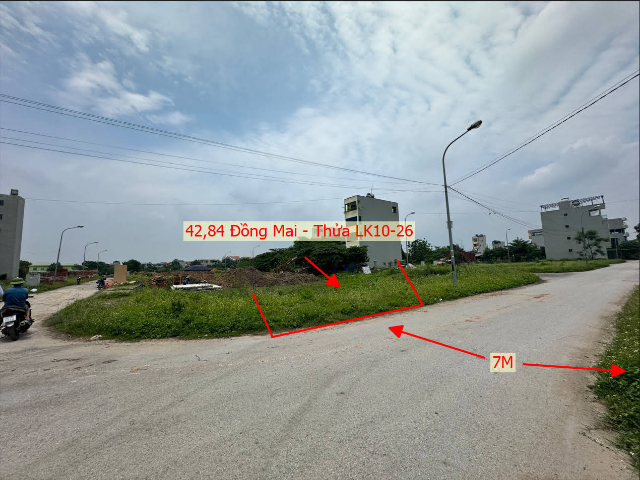 Hình ảnh Bán Đất Đồng Mai Thuộc Khu Đất Dịch Vụ 1 Phường Đồng Mai Gần QL6A 