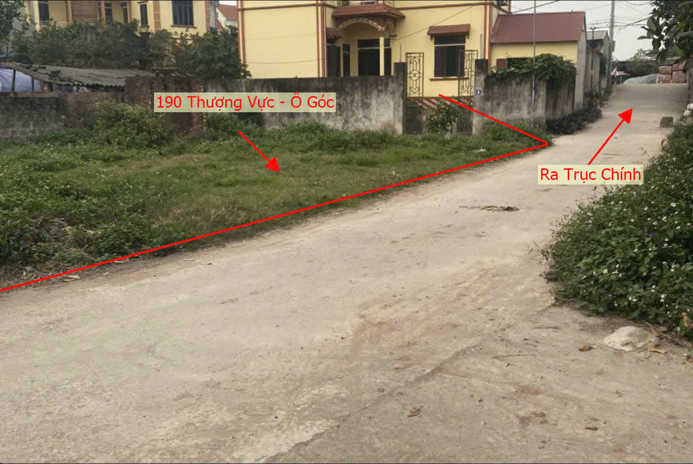 Hình ảnh Bán Lô Góc 2 Mặt Tiền Full Thổ Cư Ô Tô Vào Tận Đất Sát Trục Kinh Doanh Tại Thượng Vực 