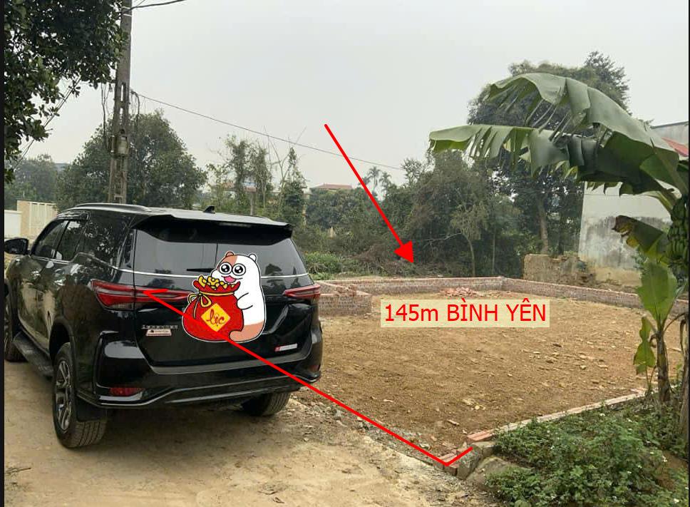 Hình ảnh Bán lô Đất 145m Tại Bình Yên Cách TL420 Chỉ Mấy Trăm Mét Xung Quanh Dân Cư Đông Đúc