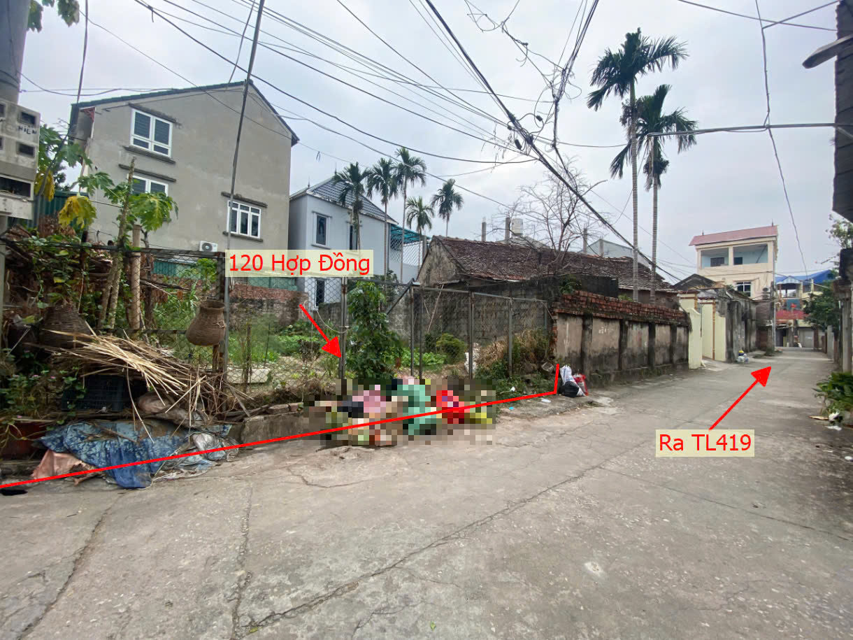 Hình ảnh Bán Đất Hợp Đồng Cách TL419 Vài Bước Chân Đường Thông Ô Tô Ngay Gần Trung Tâm Xã Hợp Đồng