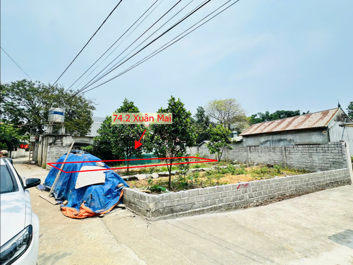 Hình ảnh Đất Phân Lô Thị Trấn Xuân Mai Ô Tô Đỗ Tận Đất Ngay Sát QL6A Đang Mở Rộng