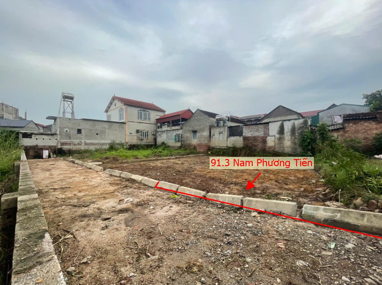 Hình ảnh Bán Đất Phân Lô Nam Phương Tiến 91.3m Sát Trục Đường Kinh Doanh Thôn Ô Tô Đỗ Tận Đất