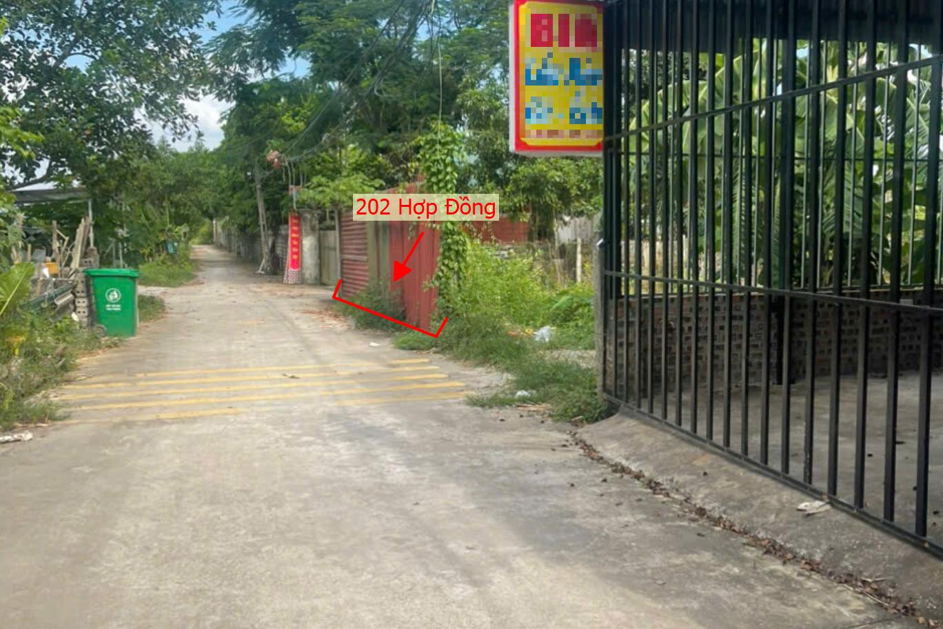 Hình ảnh Bán Thửa Đất Full Thổ Cư 202m Tại Hợp Đồng Đường Thông Ô Tô Sát Mặt Đường Kinh Doanh TL419
