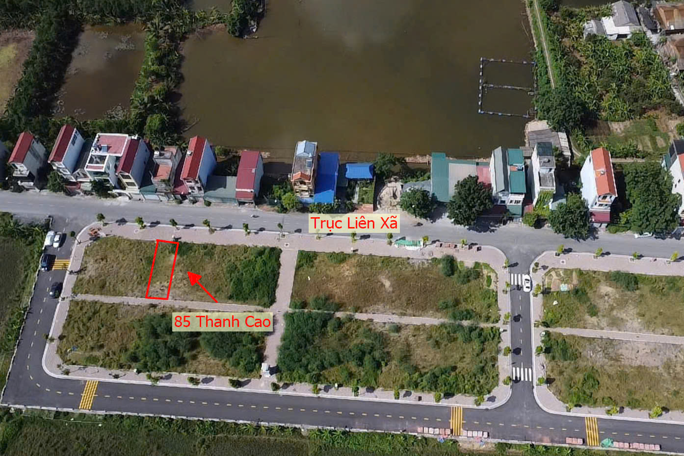 Hình ảnh Bán Đất Đấu Giá Khu Ngõ Ba Xã Thanh Cao Ngay Trung Tâm Hành Chính Xã - Đất Đấu Giá Thanh Oai 