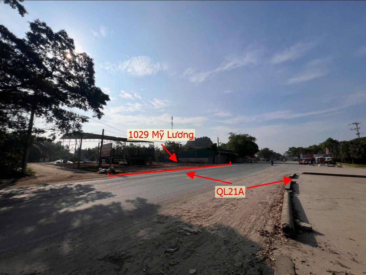 Hình ảnh Bán Thửa Đất 1029m Tại Mỹ Lương Bám Mặt Đường Kinh Doanh QL21A Đối Diện Bệnh Viện Nam Lương Sơn