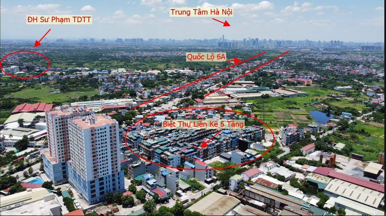Hình ảnh Bán Biệt Thự Liền Kề Cực Hiện Đại Tại Thị Trấn Chúc Sơn Ngay Sát QL6A
