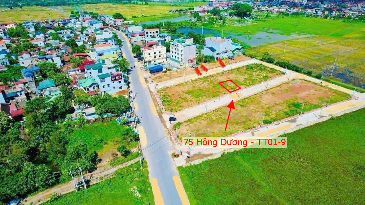 Hình ảnh Đất Đấu Giá Khu Gốc Quéo Xã Hồng Dương Gần QL21B Ngay Trung Tâm Xã Hồng Dương