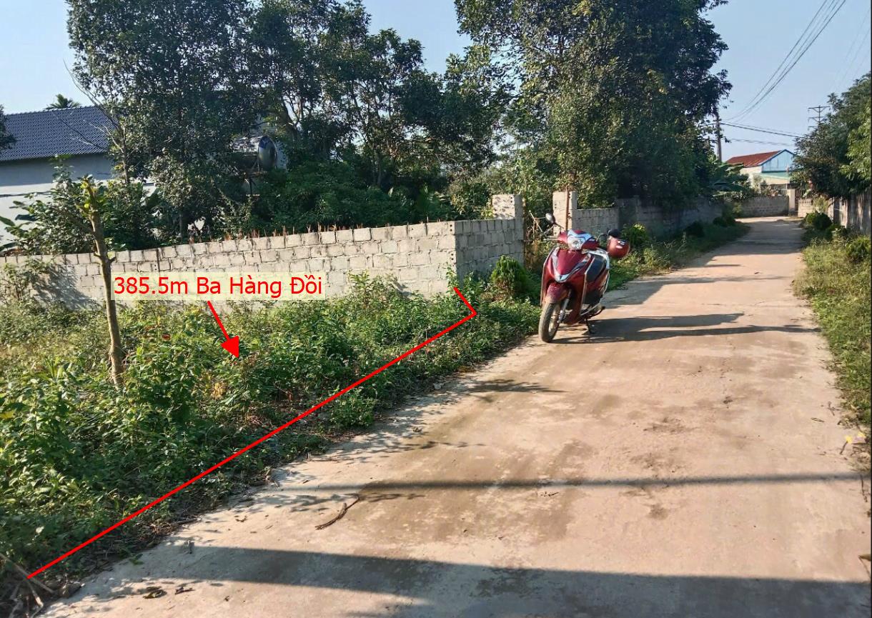 Hình ảnh Bán Lô Đất 385.5m Tại Ba Hàng Đồi Lạc Thủy Bám Đường Bê Tông Ô Tô Vào Tận Đất Dân Cư Đông Đúc Thân Thiện Đầy Đủ Tiện Ích Giá Đầu Tư
