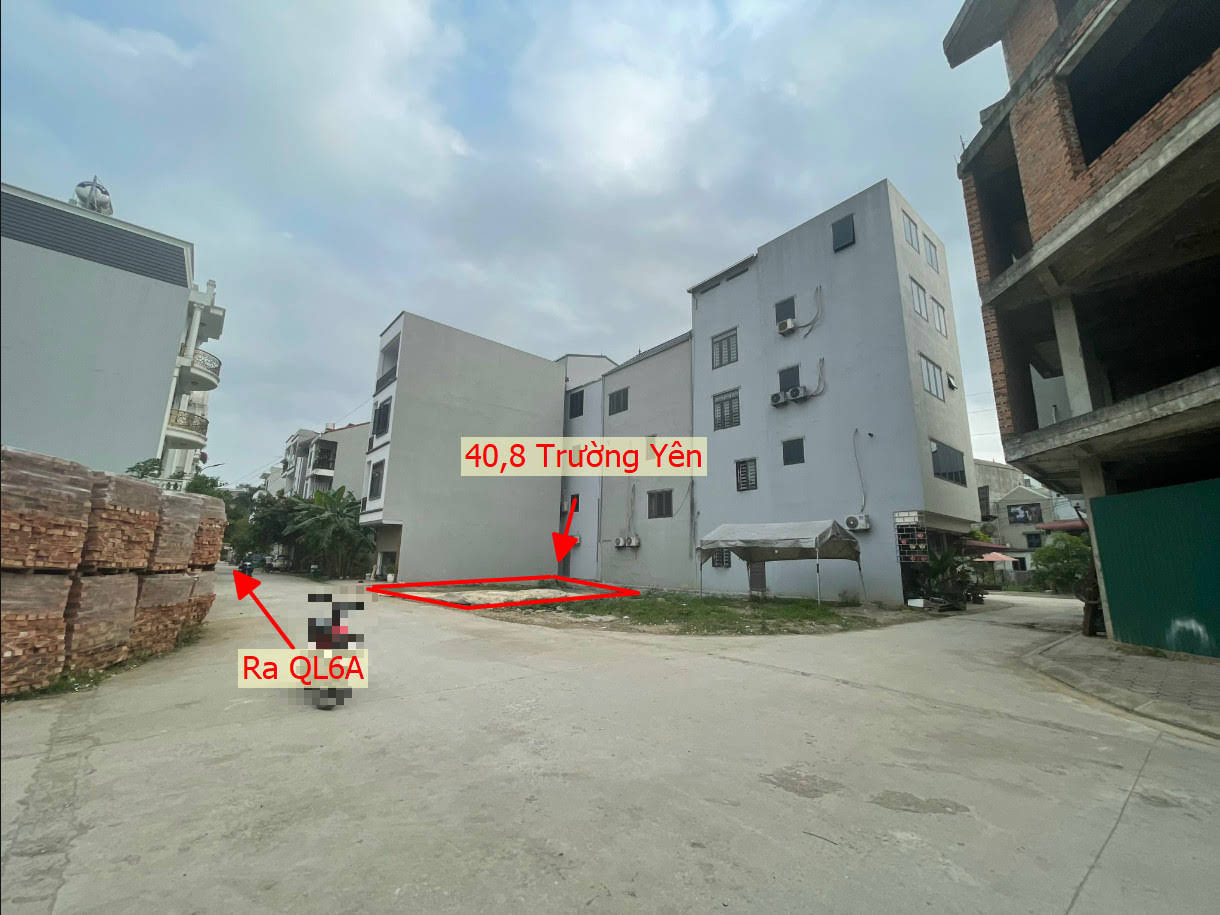 Hình ảnh Bán Đất Trường Yên Mặt Đường Kinh Doanh Sát QL6A Đang Triển Khai Mở Rộng