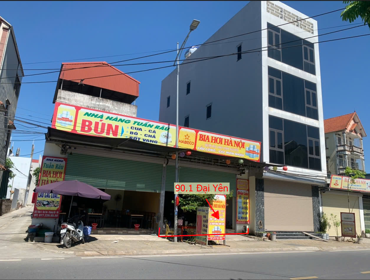 Hình ảnh Bán Thửa Đất 90.1m Sẵn Nhà Cấp 4 Ngay Trung Tâm Xã Đại Yên Bám Mặt Đường Kinh Doanh TL419