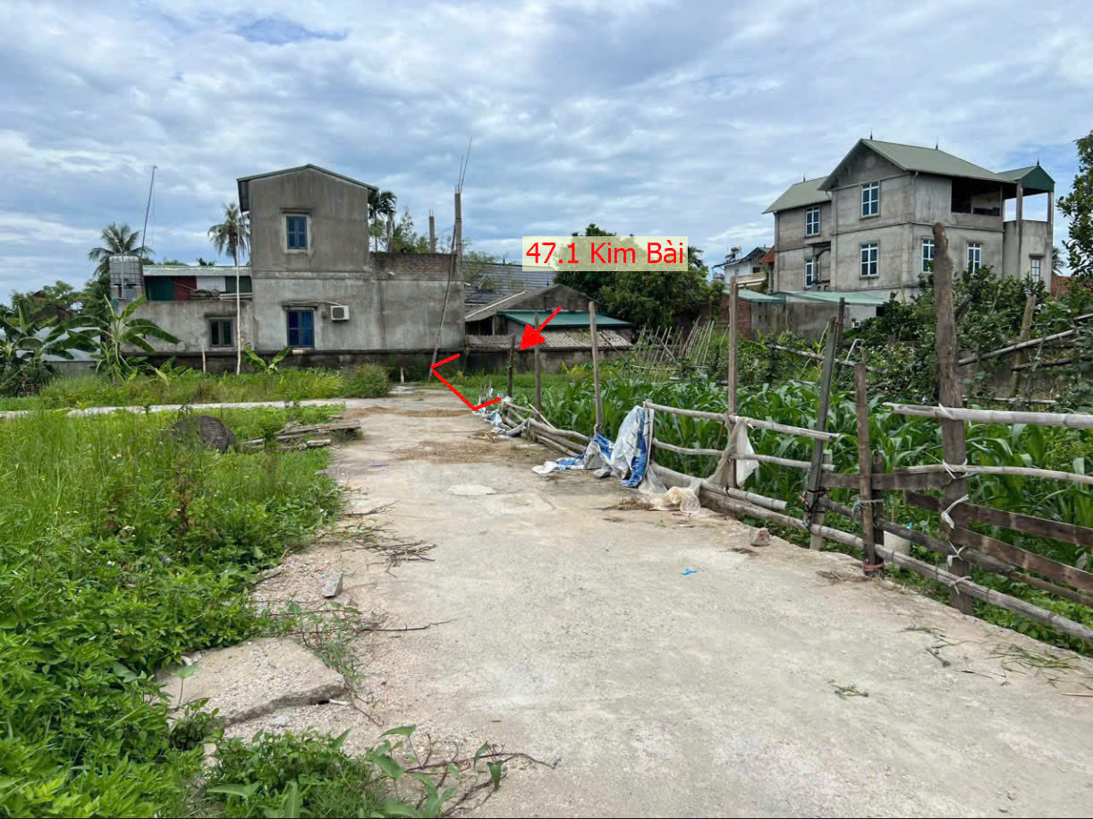 Hình ảnh Đất Phân Lô Thị Trấn Kim Bài Ô Tô Đỗ Tận Đất Ngay Gần Mặt Đường Kinh Doanh QL21B Giá Nhỉnh Tỷ